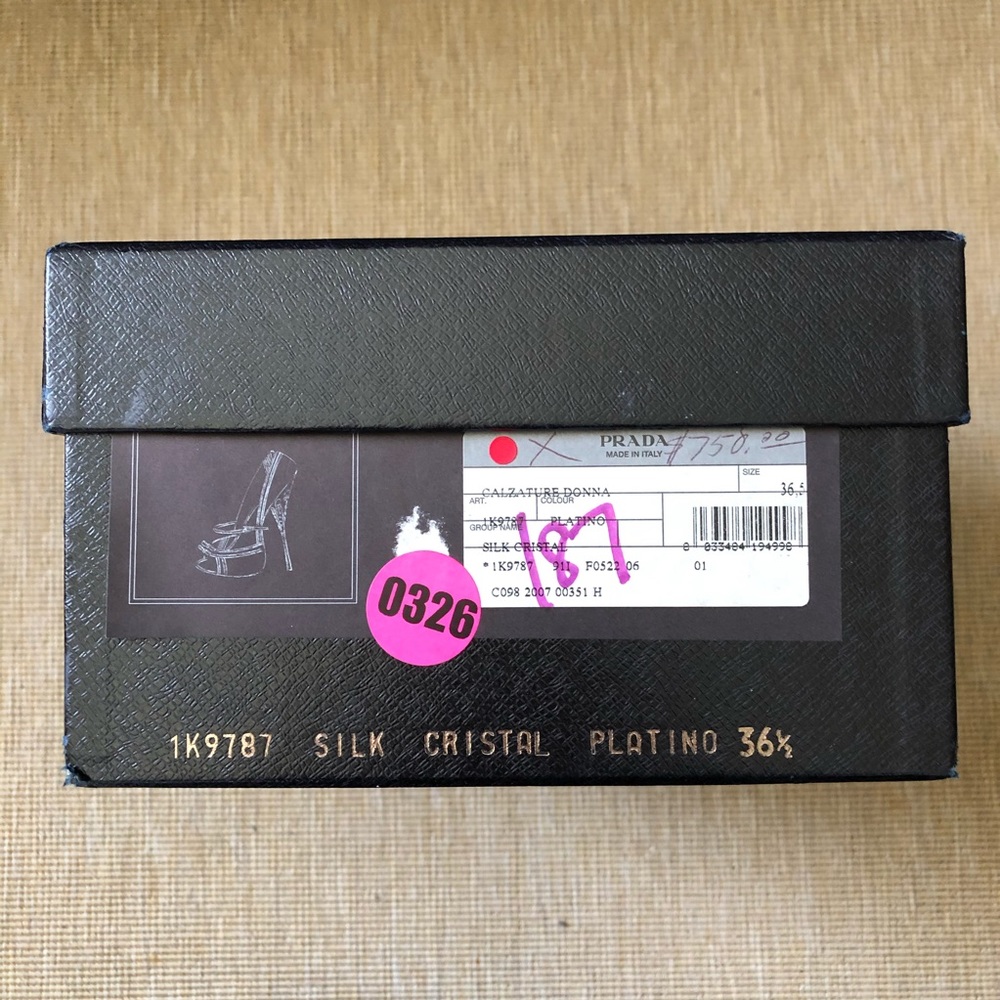 Prada vintage crystal heels size 6 - Picture 13 of 13